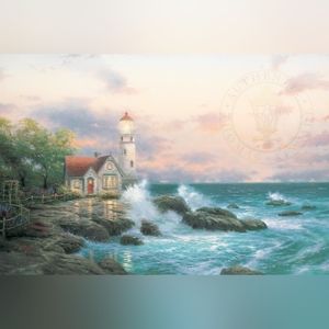 Thomas Kinkade Beacon of Hope Matted Collector's Print